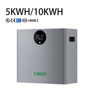 5KWh 10KWh 51.2V ติดผนังแร็คเมาท์ LiFePO4แบตเตอรี่6000รอบขนานรองรับได้ถึง16ยูนิตสามารถ RS485 BMS สำหรับการปิดกริด - Product Image 2