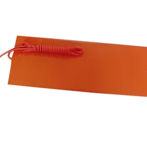 Battery Heating Mat Industrial Electric Heater Flexible Silicone Heater Electric Heating Pad