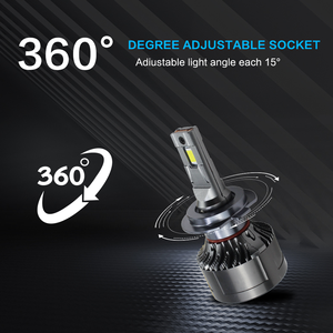 Bombilla LED <span class=keywords><strong>G20</strong></span> 12V 110W 20000LM para Auto, H4 H13 H1 H7 H11 9005 9006 9012, Faro Delantero LED para Auto y Motocicleta Universal - Product Image 5