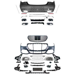 El mejor kit de carrocería de montaje de parachoques delantero de plástico PP para Mercedes Benz W223 2021 + Onversion a Maybach Assembly con rejilla - Product Image 1