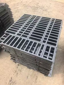MaxIn dễ uốn gang manhole Bìa gully cống Grate CE ISO9001 chứng nhận Đen bitum xử lý bề mặt cho đường - Product Image 2