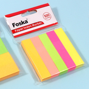 Onglets adhésifs colorés en vrac Foska pour carnets, classeurs, dossiers, classification de documents, catalogues, archives - Product Image 6