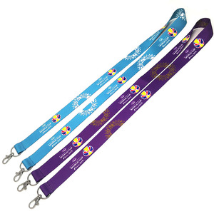 Tùy Chỉnh Người Giữ Huy Hiệu Dây Buộc 25Mm Thăng Hoa In Ấn Đôi Móc Vibrant Đầy Đủ Màu Sắc Phai Chống Cho Triển Llãm Thương Mại Quà Tặng - Product Image 1