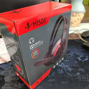 A2 Over Ear Headphones Dynamic Driver Wired Stereo <b>Gaming</b> Headset With Mic Button <b>Control</b> Plastic Material - Product Image 2