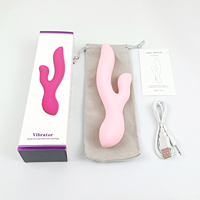 Vibrateur double tête Ylove en silicone liquide extra doux et lisse, stimulateur du point G, jouet sexuel pour femmes, vente en gros