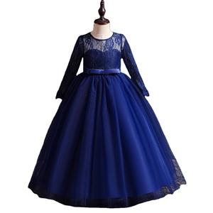 <span class=keywords><strong>Abito</strong></span> da Principessa per Bambine, Elegante Vestito da Cerimonia per Ragazze, <span class=keywords><strong>Abito</strong></span> da Sera <span class=keywords><strong>Rosso</strong></span> in Pizzo a Maniche Lunghe per 12 Anni - Product Image 3