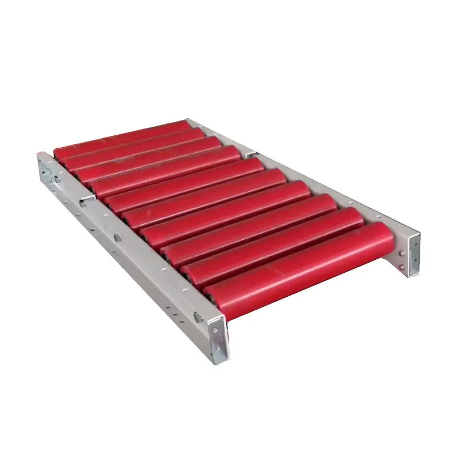 Draagbare PU roller tafel transportband