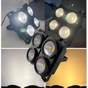 Fabrieks 4x100W 400W 4-ogen DMX512 COB <span class=keywords><strong>Blinder</strong></span> LED-verlichting voor publiek, feesten, theaters, studio's en DJ's - Product Image 6
