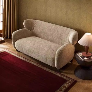 Como se conoce, sofá doble tapizado con estructura de armazón, muebles para sala de estar - Product Image 2