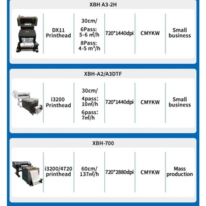 Imprimante jet d'encre automatique DTF I3200 24 pouces avec machine à secouer la poudre 60 cm pour transfert sur T-shirt XP600 Imprimantes DTF Neuves - Product Image 5