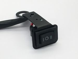 Accesorios para Motos, Interruptor de Motocicleta, Soporte de Hierro para Espejo, Interruptor de Encendido de Faro de 3 Posiciones y 3 Cables - Product Image 2