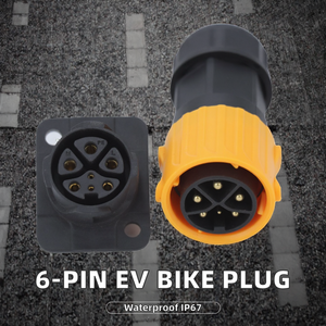 リチウム電池充電用 <span class=keywords><strong>2</strong></span>+6/3+5/<span class=keywords><strong>2</strong></span>+4 黄銅製 IP67 防水 自動車用バッテリーコネクター - Product Image 2