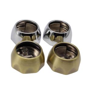 Octagonal Flange Seat 25mm Zinc Alloy Wall Mount <b>Wardrobe</b> Clothes Rail Bracket Fixing Accessory - Product Image 4