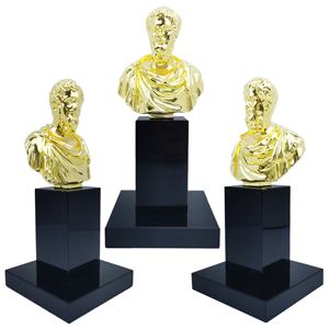 2026 ट्रॉफी पुरस्कार और पार्टी समारोह, पुरस्कार समारोह और प्रशंसा उपहार स्वर्ण प्लेटेड स्टार प्लेटिंग मेटल अवार्ड ट्रॉफी - Product Image 5