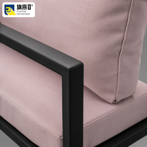 Conjunto Modular de Muebles de Jardín en Forma de L con Cojines Impermeables, para Patio y Parque, Modelo QF-17, Transforma un Patio Vacío en un Espacio Cálido - Product Image 6