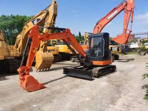 Excavadora pequeña usada Hitachi Zx65USB Zx65 de 6 toneladas, excavadora mini Hitachi Zx65USB de segunda mano de 6.5 toneladas - Product Image 2