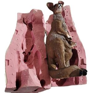 Stampo in Silicone per Statua di Leone in Fibra di Vetro, Stampi Grandi per Animali Cani Tigri Gatti Aquile, Stampi per Animali in Cemento Multistile - Product Image 5