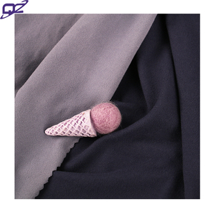 Bán buôn không có moq căng 180gsm 95 Polyester <span class=keywords><strong>5</strong></span> Spandex đôi chải đơn Jersey vải dệt kim cho quần áo - Product Image 5