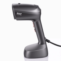 Défroisseur Vapeur Portable RAF R.1362 1500W avec Aspiration Automatique, Réservoir d'Eau 400ML, Vapeur Continue, Filtre Anti-Poussière, Fer à Repasser de Voyage