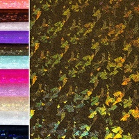 Tissu en nylon et élasthanne métallisé scintillant, bronzant et mystique, haute élasticité, idéal pour les costumes de performance et de cheerleading – Meilleures ventes
