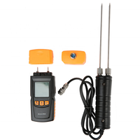 Pengukur Kelembapan Kayu Digital Penguji Kelembapan Portabel Pengukur Kelembapan Kayu GM620 2~70% Higrometer Kayu Elektrik