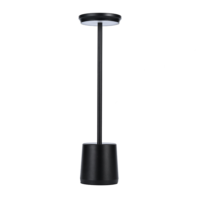 Modern Aluminum Rechargeable Battery Power Table Lamp 4400mAh Touch Control 6V Type-C Bedside Reading Light for Home Use