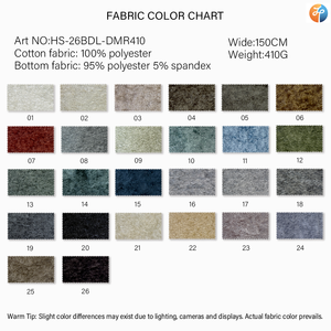 Tissu en <span class=keywords><strong>peluche</strong></span> courte 100% polyester 410 g/m² 59 pouces, tissu épais et chaud, prix de gros d'usine pour manteau d'hiver, veste, vêtement - Product Image 6