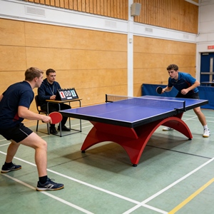 <span class=keywords><strong>Racchetta</strong></span> da <span class=keywords><strong>Ping</strong></span> <span class=keywords><strong>Pong</strong></span> Professionale per Esterni, Alta Precisione per Sessioni di Allenamento Sportivo - Product Image 2