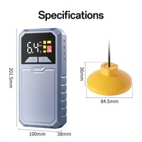 Kit de lampes solaires, ampoules à énergie solaire avec boîte de rangement pour batterie, écran numérique pour camping en cas de panne de courant, maison de campagne