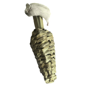 Nuevo Juguete de Heno Natural Tejido de 20 cm para Hámster y Conejo - Product Image 6
