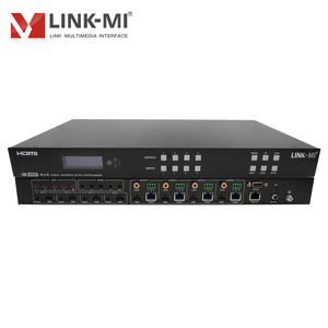 4K60Hz 4x4 for <strong>HDMI</strong> IP Extender Set 70m Cat6 Matrix Loop HDCP2.<strong>2</strong> IR/RS232/IP Control Analog SPDIF Audio Video <strong>Splitters</strong> - Product Image 1