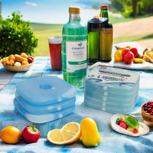 Tái Sử Dụng Mỏng Thực Phẩm An Toàn Mát Túi Nước Đá Với Làm Mát Gel Cho Ăn Trưa Hộp Lạnh - Product Image 2