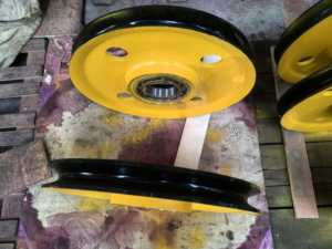 Puleggia in Ghisa di Grande Diametro Personalizzabile Non Standard, Ruota in Metallo per Escavatore di Grande Diametro - Product Image 5