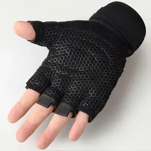 2023 Hot Sale High Quality Breathable Sport Fitness Training Weightlifting Half Finger Gym Gloves For Men Women