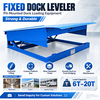Niveleur de quai hydraulique pour centre logistique, rampe robuste pour des opérations de chargement de camions efficaces
