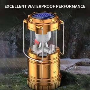 Outdoor <b>Solar</b> Light Rechargeable Hanging Multi-Function Portable <b>Power</b> Bank <b>Solar</b> <b>Lantern</b> Led Emergency Lighting Camping Lamps - Product Image 5