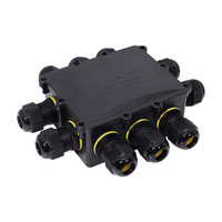 Boîte de jonction électrique étanche M686-S-10 Boîtier en plastique IP68 Types étanches souterrains Boîtes de jonction électriques