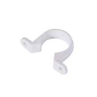 Sangle de conduit à deux trous en plastique PVC électrique