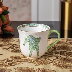 Taza de Café de Porcelana China Personalizada al por Mayor con Diseño de Animales, Diseño de Sublimación para el Regreso a Clases, Apta para Lavavajillas y Microondas - Product Image 6