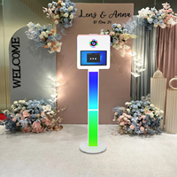 Photo Booth Cetak Instan 70-inci Mendukung iPad, Printer SLR, Kamera, Dilengkapi Wi-Fi/Bluetooth, Garansi 2 Tahun, Model Terlaris