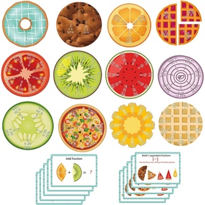 Rompecabezas Magnético Educativo <span class=keywords><strong>de</strong></span> Fracciones <span class=keywords><strong>de</strong></span> Pizza Personalizado, Tarjetas <span class=keywords><strong>de</strong></span> Matemáticas <span class=keywords><strong>de</strong></span> Doble Cara, Juego <span class=keywords><strong>de</strong></span> Manipulativos <span class=keywords><strong>de</strong></span> Fracciones para <span class=keywords><strong>el</strong></span> Aprendizaje <span class=keywords><strong>de</strong></span> Matemáticas - Product Image 1