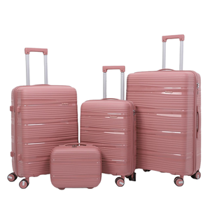 Vente directe d'usine 4 pièces valises à main <span class=keywords><strong>Valise</strong></span> Trolley sac <span class=keywords><strong>de</strong></span> voyage Pp ensembles <span class=keywords><strong>de</strong></span> bagages avec sacs à main - Product Image 2