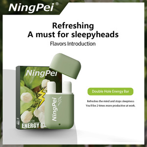 Inhalador Portátil de Aceite Esencial de Menta, para Mayor Alerta, Alivio del Estrés, Estimulación Cerebral, para el Trabajo y Viajes, Energía y Concentración Instantánea - Product Image 4