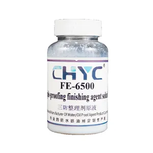 促销聚合物添加剂化学C8 FE-6500织物三重防 (水、油和污渍) 防水化学品