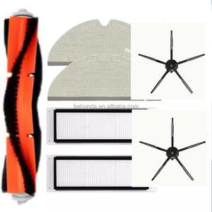 Ajustement pour Xiaomi <span class=keywords><strong>Roborock</strong></span> S6 Maxv Pure <span class=keywords><strong>S5</strong></span> <span class=keywords><strong>Max</strong></span> E5 S50 S55 T6 Robot aspirateur accessoires brosse latérale principale filtre hepa vadrouille tissu - Product Image 1