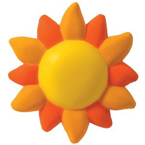 Pelotas Antiestrés Personalizadas con Forma de Sol Radiante, Logotipo Promocional, TPR Suave, Regalo de Verano, Divertidas y Alegres para el Escritorio - Product Image 1