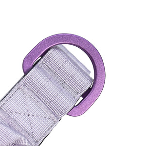 Collier tactique pour chien en nylon violet avec boucle à dégagement rapide en alliage d'aluminium rembourré avec poignée pour grands chiens - Product Image 5