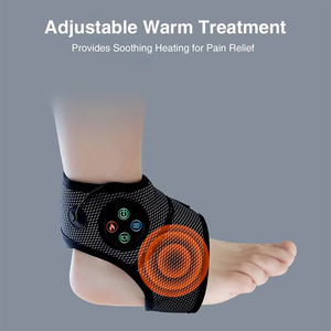 Versátil Aquecimento e Vibração Tornozelo Brace com Ar Pressão Massagem Pain Relief Tornozelo Suporte para Proteção - Product Image 5