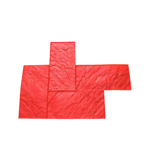 Tapis de tamponnage en béton multi-styles, flexibles, <span class=keywords><strong>pour</strong></span> motifs texturés, tapis décoratifs en ciment, moules à béton estampé - Product Image 3