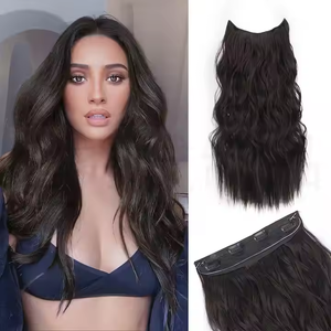 All'ingrosso russo vergine <span class=keywords><strong>capelli</strong></span> Halo parrucca con nastro invisibile estensioni crespi ricci <span class=keywords><strong>capelli</strong></span> umani sani fascia - Product Image 1